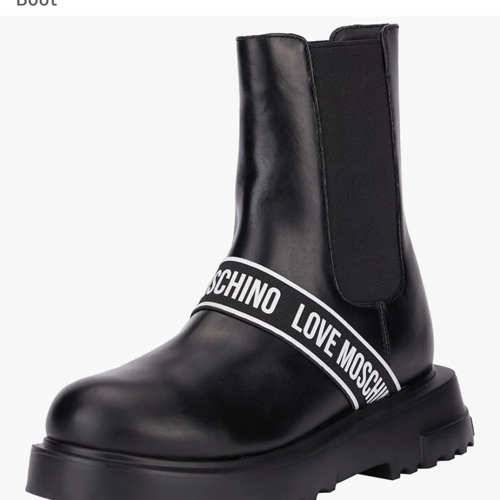 Love Moschino Women's Black All Weather Boots US 9 EU 39 - Picture 4 of 4